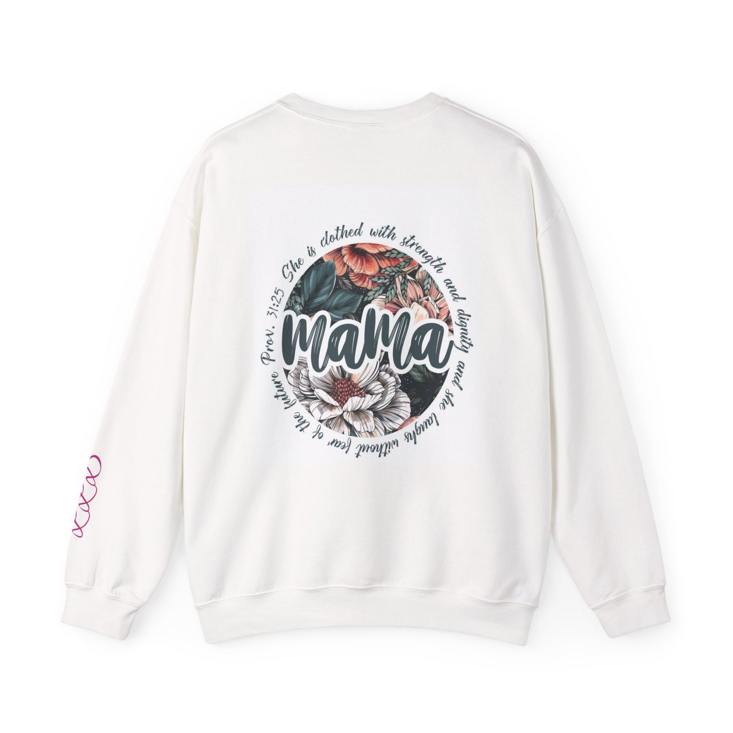 Mama Prays Crewneck Sweatshirt, Inspirational Sweatshirt, Gift for Mother's Day, Faith-Based Apparel, Cozy Everyday Sweatshirt