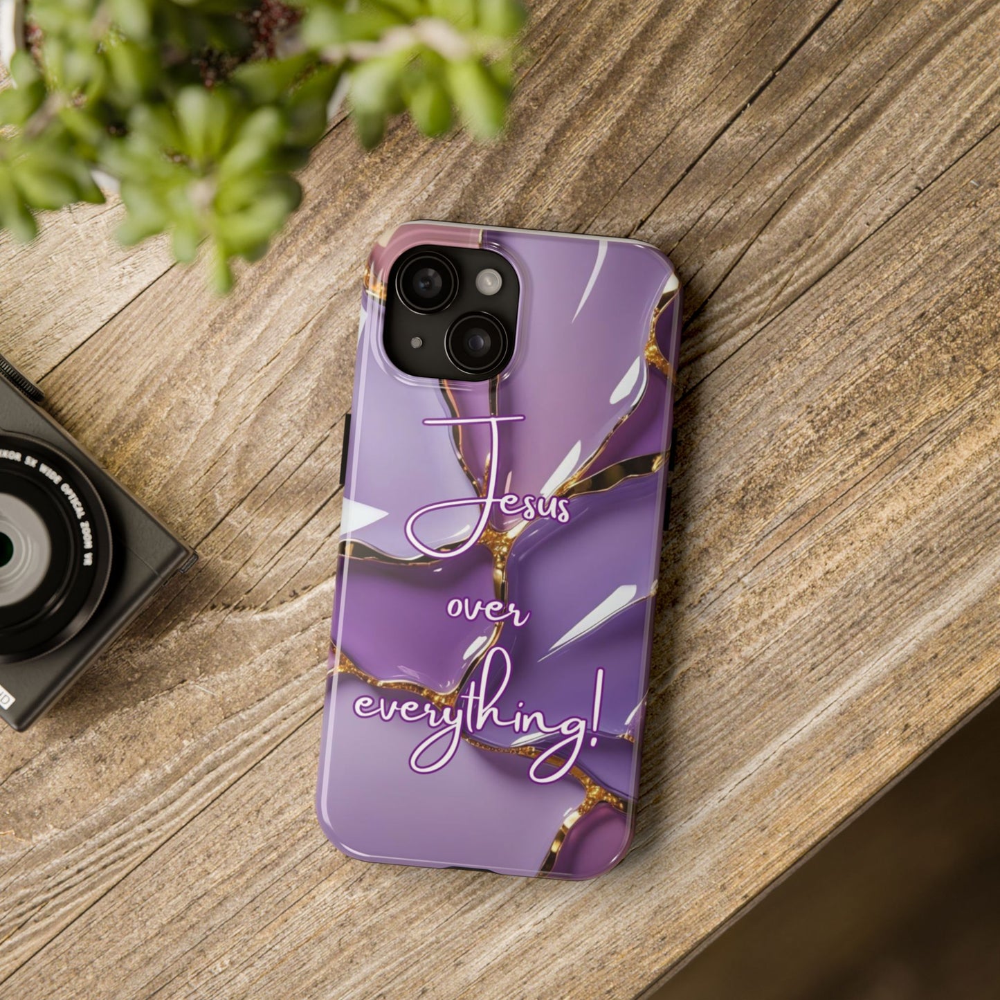 Stylish Tough Phone Case with Inspirational Quote | Perfect Gift for Faith-Based Lovers | Durable Protection, Trendy Design, Unique [...]