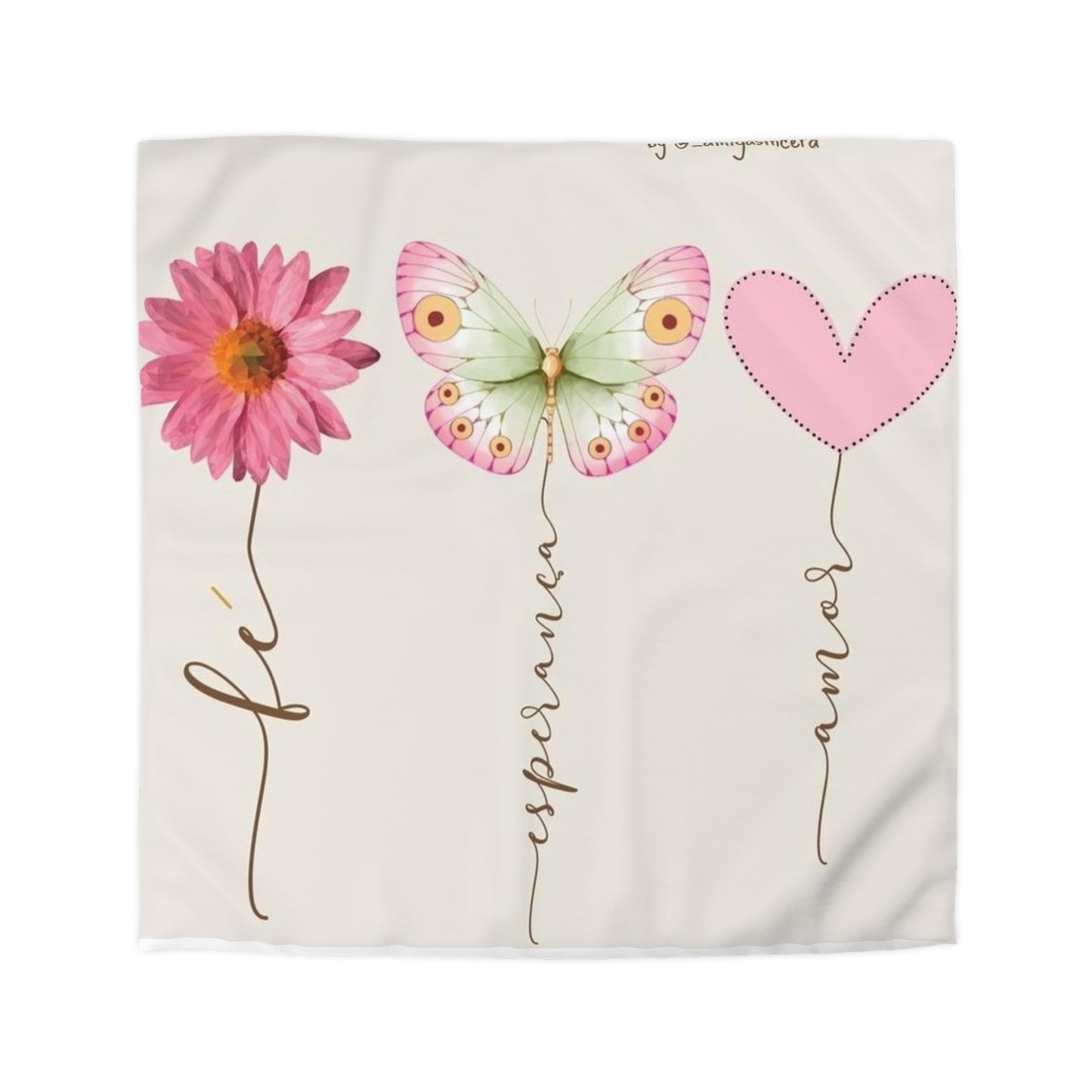 Romantic Microfiber Duvet Cover, Wedding Gift Duvet, Love Theme Bedding, Couple's Bedroom Decor, Anniversary Gift